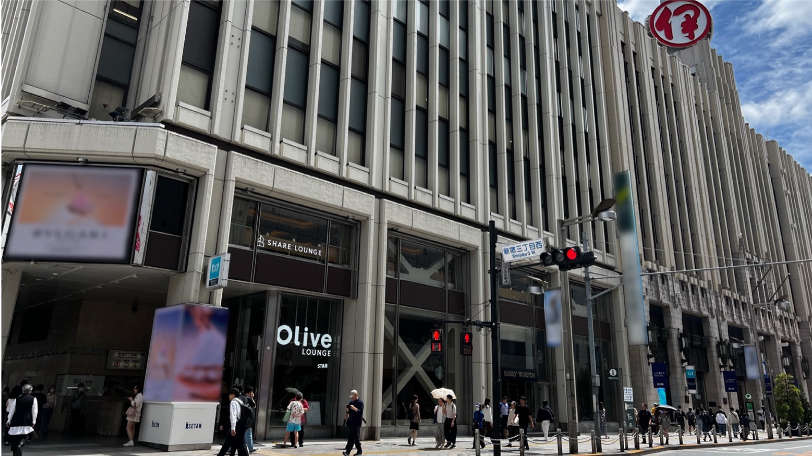SHARE LOUNGE Olive LOUNGE 新宿通